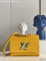 LV M59896 Twist bag yellow 23*17 *9.5cm - 1