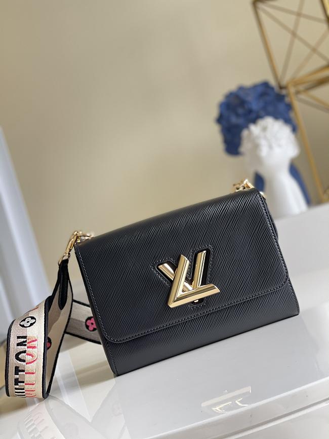 LV M57505 twist black  23*17*9.5cm - 1