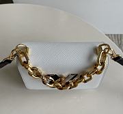 LV M58715 twist bag white 19*15*9cm - 6