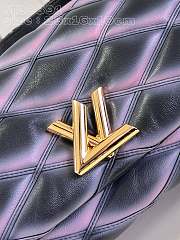 LV M23569 twist Nicolas Ghesquière BAG  Purple 23*16*10CM - 4