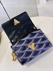 LV M23569 twist Nicolas Ghesquière BAG  Purple 23*16*10CM - 2