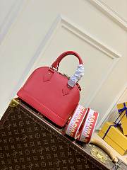 LV Alma BB tote bag red 23.5*17.5*11.5cm - 1