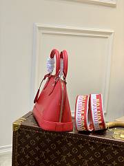 LV Alma BB tote bag red 23.5*17.5*11.5cm - 3