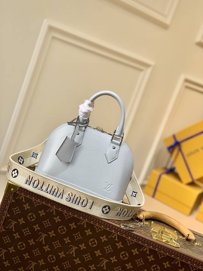 LV Alma BB tote bag blue 23.5*17.5*11.5cm - 1