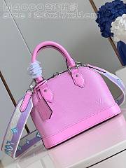 LV M40302 Alma BB bag pink 23.5*17.5*11.5cm - 4