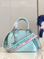 LV M40302 Alma BB bag pink blue23.5*17.5*11.5cm - 1