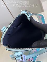 LV M40302 Alma BB bag pink blue23.5*17.5*11.5cm - 5