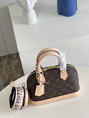 LV Alma BB bag M53152 pink ribbon 23.5*17.5*11.5cm - 6