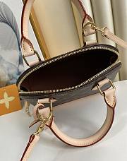 LV N41221 alam BB bag  pink belt  25*19*12cm - 4