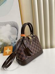 LV N41221 alam BB bag Brown belt 25*19*12cm - 3