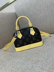 LV Nano Alma bag yellow 18*12*8cm - 1