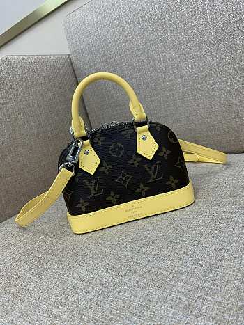 LV Nano Alma bag yellow 18*12*8cm