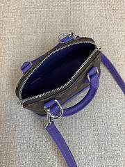 LV Nano Alma bag purple 18*12*8cm - 2