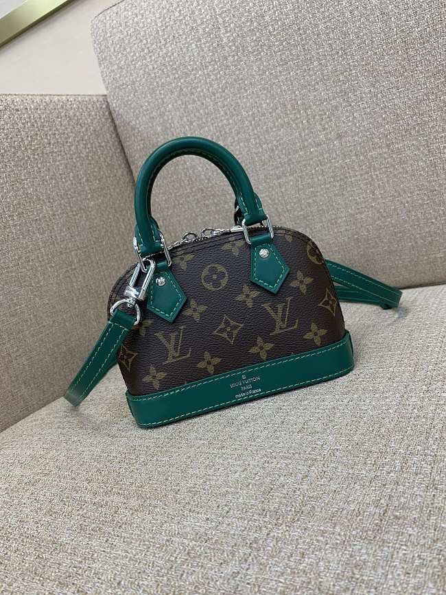 LV Nano Alma bag green 18*12*8cm - 1