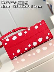 Louis Vuitton 45653 LV x YK Speedy Bandoulière 20 Red&White 25*19*11.5cm  - 6