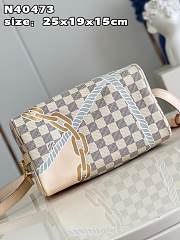 Louis Vuitton Speedy Bandoulière 25 Damier Azur coated canvas - 25 x 19 x 15 cm - 2