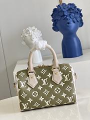 L-V 20Bandoulière Monogram Empreinte Speedy green 20*13.5*12cm - 5