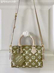 L-V 20Bandoulière Monogram Empreinte Speedy green 20*13.5*12cm - 2