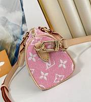 LV M81168 NANO Speedy pink 16*10*7.5cm - 2