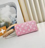 LV M81168 NANO Speedy pink 16*10*7.5cm - 4