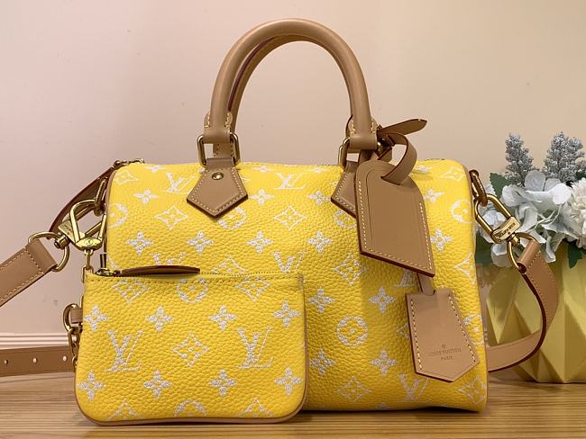 Louis Vuitton Speedy 25 M24426 Yellow 25*15*16cm - 1