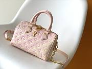 LV Speedy Bandoulière 20 bag pink  20.5*13.5*12cm  - 5