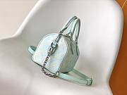 LV Speedy Bandoulière 25 blue 20.5*13.5*12cm - 5