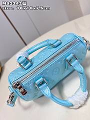 LV M82342 Nano Speedy bag blue 16*10*7.5cm - 4