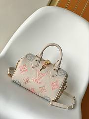 LV Speedy Bandoulière 20 bag Beige 20.5*13.5*12cm - 2