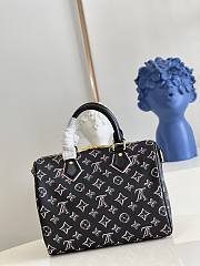 LV M20852 Speedy Shoulder 25 bag black  19*25*15cm - 2