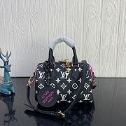 L-V 20Bandoulière Monogram Empreinte Speedy black 20*13.5*12cm - 1