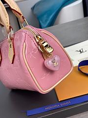 LV Nano Speedy bag  pink 16*10*7.5cm - 4