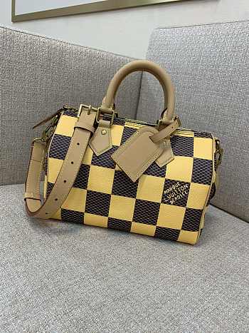 LV Speedy Bandoulière 25 yellow  25*15*15CM