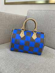 LV Speedy Bandoulière 25 blue 25*15*15CM - 5