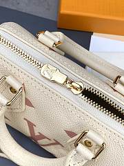 LV Nano Speedy bag white  16*10*7.5cm - 6