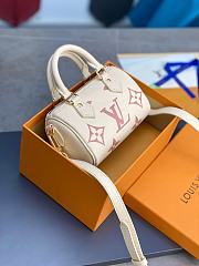 LV Nano Speedy bag white  16*10*7.5cm - 4