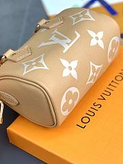 LV Nano Speedy bag  Orange yellow 16*10*7.5cm - 2