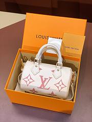 LV Nano Speedy  white 16*10*7.5CM - 4