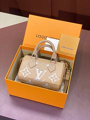 LV Nano Speedy orange yellow  16*10*7.5CM - 1