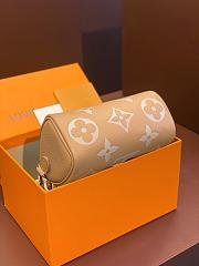 LV Nano Speedy orange yellow  16*10*7.5CM - 3