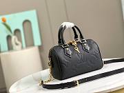 LV Speedy Bandoulière 20 black  20.5*13.5*12cm  - 1