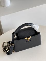 Louis Vuitton M48864 Capucines black bag 21*14*8cm - 3