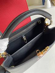 Louis Vuitton  M57518  Taurillon Capucines black bag 27*18*9cm - 5