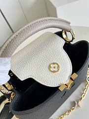 Louis Vuitton M27078 Capucines  black  bag 27*18*9cm - 3