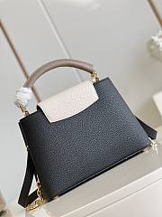 Louis Vuitton M27078 Capucines  black  bag 27*18*9cm - 2