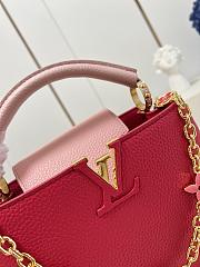 Louis Vuitton M20845  Capucines red bag 27*18*9cm - 4