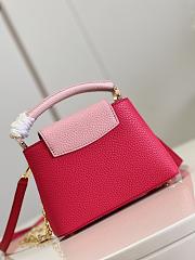 Louis Vuitton M20845 Capucines red bag 21*14*8cm  - 2