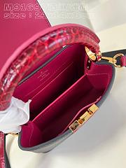 Louis Vuitton M91697  Capucines Wine red bag  21*14*8cm - 3