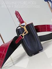 Louis Vuitton M91697  Capucines Wine red bag  21*14*8cm - 2