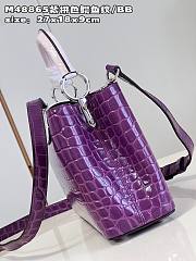 Louis Vuitton M48865 Capucines purple bag BB  27*18*9cm  - 2